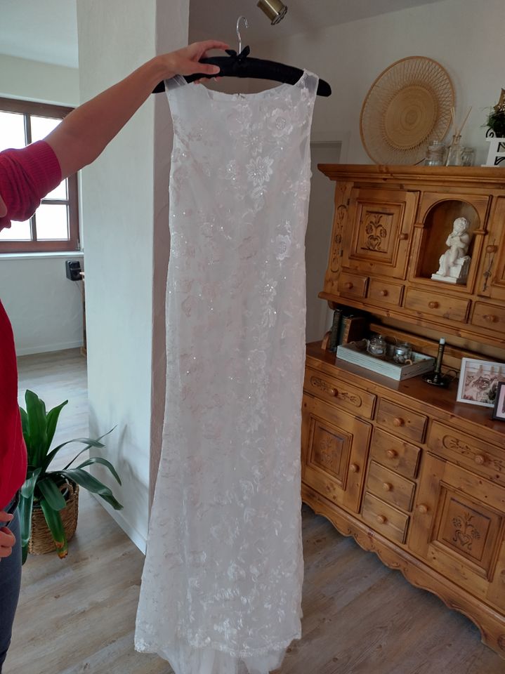 Hochzeitskleid Brautkleid Größe 40 Marke Lina Becker in Zella-Mehlis