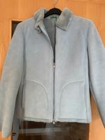 Warme Wildlederjacke Gr. S von Benetton Bayern - Neustadt an der Aisch Vorschau