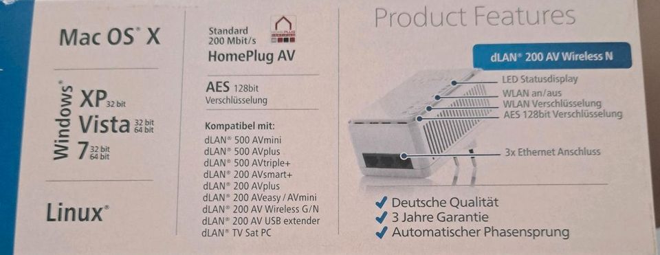 Dlan 200 AV Wireless N in Möhrendorf