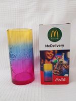 Neu! Mc Donalds Glas Bunt Regenogen Coca Cola Wiesbaden - Mainz-Kostheim Vorschau