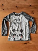 Pullover Panda grau beige 134 140 toll Ernstings Bayern - Uehlfeld Vorschau