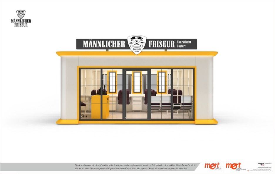 FRISEUR, MOBILER VERKAUFSSTAND, KIOSK, MÖBEL in Altenahr