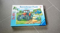 Puzzel Traktor 3x49 Teile Ravensburger Baden-Württemberg - Dürnau Vorschau