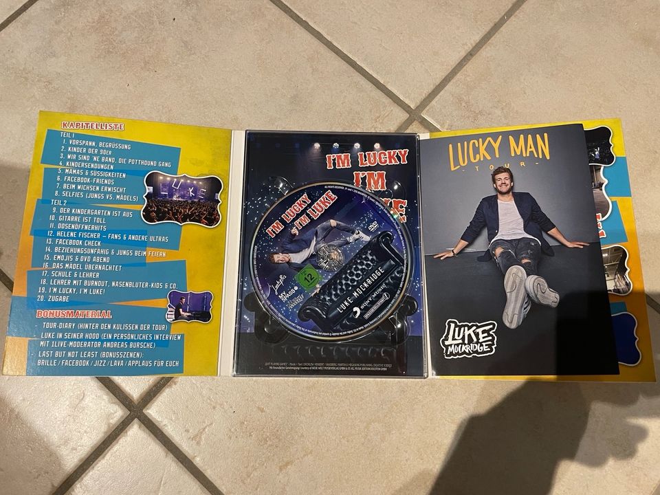 Luke Mockridge DVD I‘m Lucky I‘m Luke Comedy Tour in Küssaberg