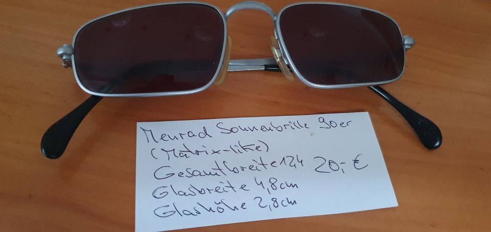 "Matrix-like" Menrad Sonnenbrille 90er Jahre in Wuppertal