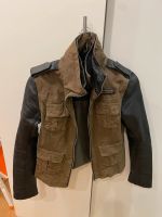 Lederjacke superdry Leder/ Stoff kombiniert Bayern - Chieming Vorschau