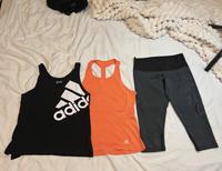 Adidas Sport Set Top atmungsaktiv kurze Leggings Gym Fitness Nordrhein-Westfalen - Krefeld Vorschau