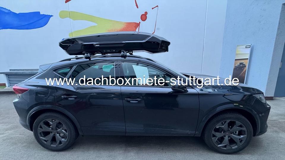 Thule Dachbox Dachträger Miete Leihen Vermietung Verleih Skibox in Stuttgart