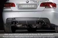 Rieger Heckeinsatz für BMW 3er E92|3er E93 Coupé|Cabrio Dortmund - Asseln Vorschau