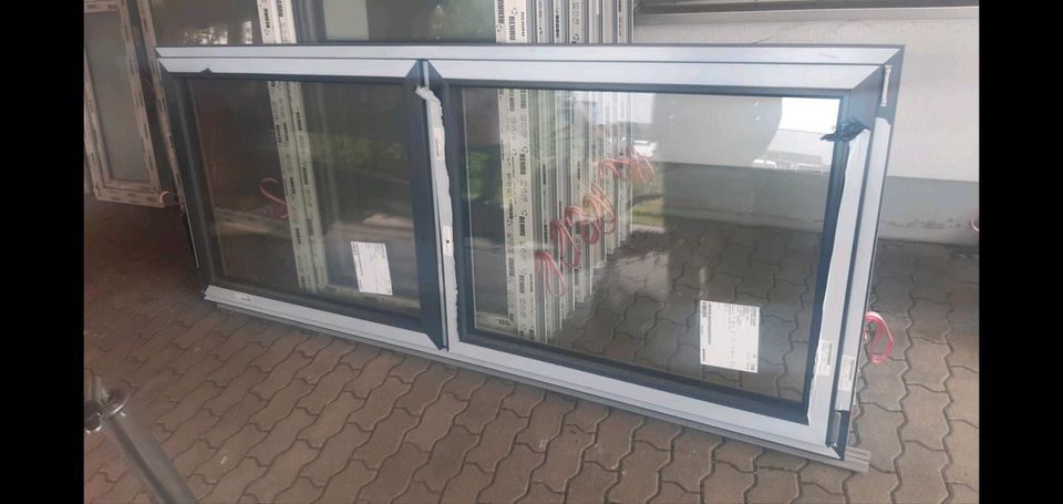 Fenster Anthrazit  Dreifachverglasung in Leinefelde