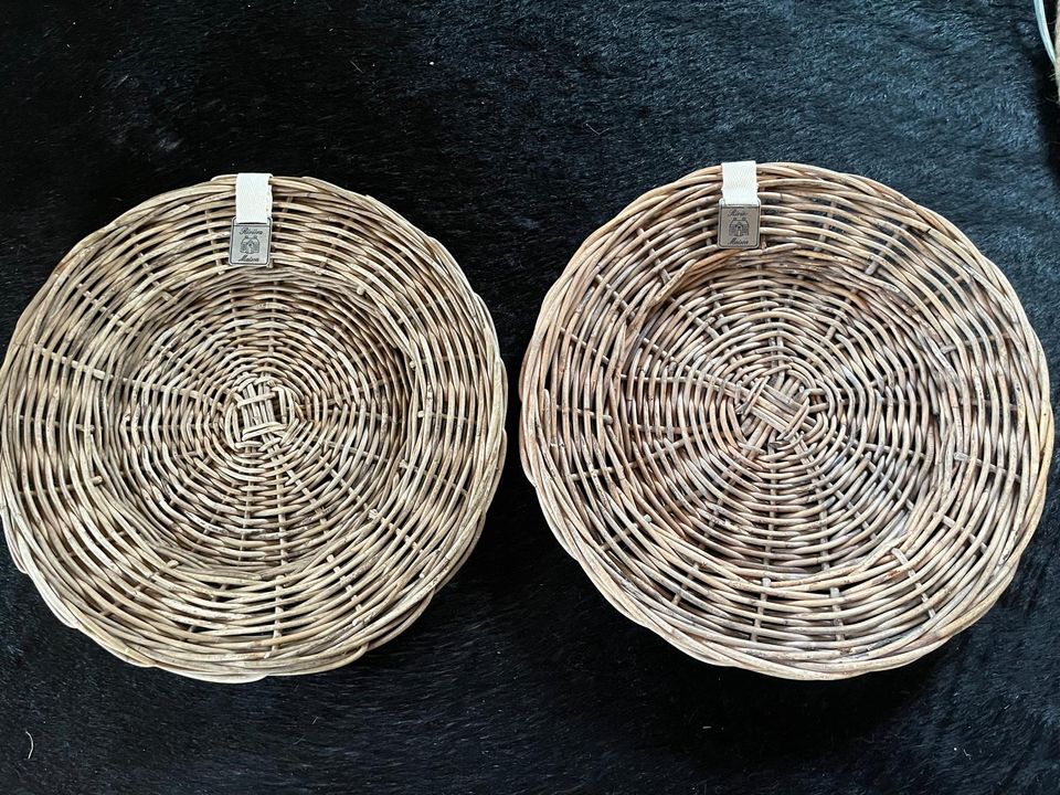 Riviera Maison Platzset Rustic Rattan 30cm Untersetzer in Marktl