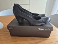 TAMARIS Damen Leder Pumps Anti-Shock-Sohle - Gr. 40 schwarz Schwachhausen - Neu Schwachhausen Vorschau