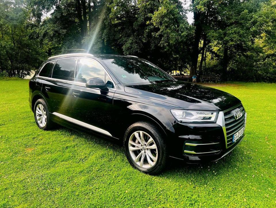 Audi Q7 3.0 TDI Quattro/7 Sitzer/Tüv NEU/AHK/Carplay/Bose in Aachen