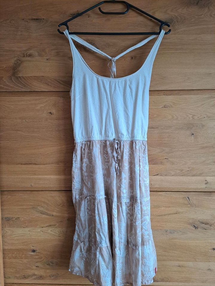 Kleid Esprit edc 34 XS Creme Träger Sommerkleid in Zwickau