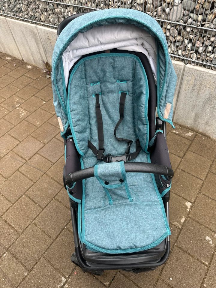 Peggy Kinderwagen mit zwei Aufsätzen in Kolbermoor