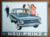 Prospekt NSU Prinz 4 ca. 1962 Niedersachsen - Hildesheim Vorschau
