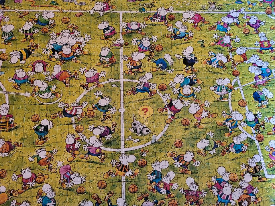 Mordillopuzzle 1500 Teile "Mordillofootballissimo" in Kappel-Grafenhausen