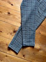 Grau schwarz karierte Leggings Gr. 34 von Bodyflirt Thüringen - Jena Vorschau