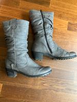 Damen Stiefelette Rieker Gr 40 grau gefüttert TOP Zustand München - Hadern Vorschau