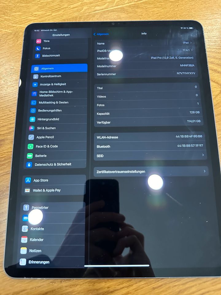 iPad Pro 5 in Römerberg