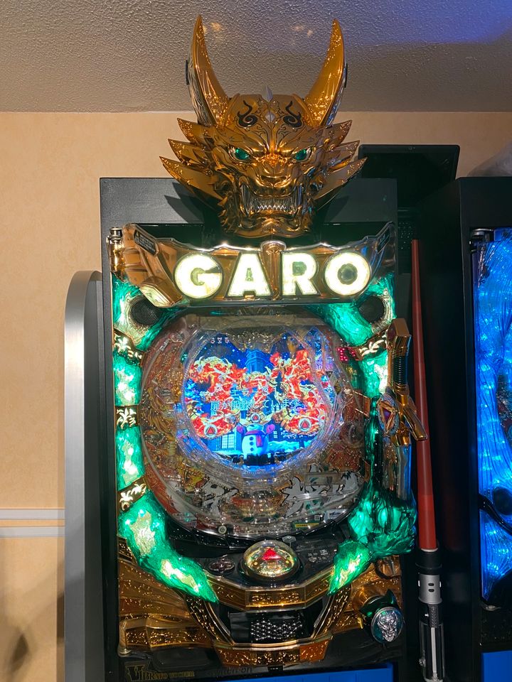 Garo Pachinko mit dem Drachenkopf in Burgbernheim