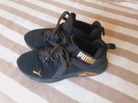 Puma Sneaker Schuhe Gr. 40,5 schwarz gold Sachsen - Frohburg Vorschau