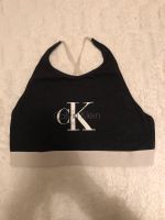 Calvin Klein Crop Top schwarz weiß Logoprint Dresden - Dresden-Plauen Vorschau