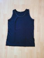 Edles Damen Top / Träger-Shirt, marineblau, seitlich geschlitzt, Hessen - Hofheim am Taunus Vorschau