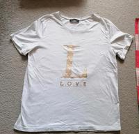Mohito Shirt Gr. M, weiß, Buchstabe L Gold Rostock - Evershagen Vorschau