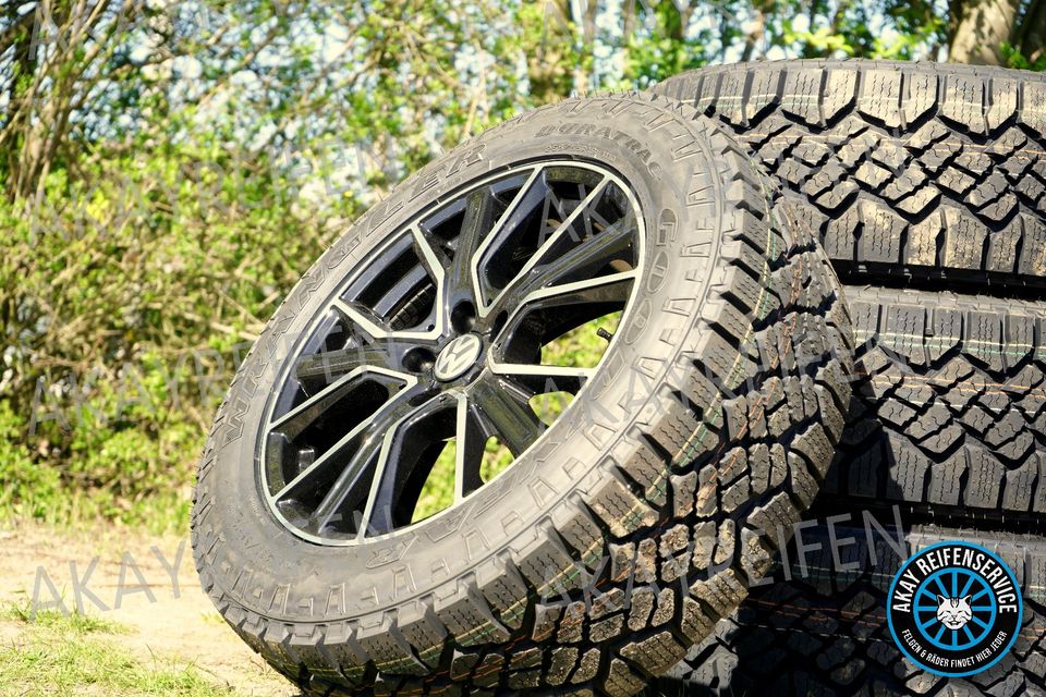 ➡️ 19 ZOLL MEGA OFFROAD ➡️ VW AMAROK 255/55 R19 GOODYEAR ➡️ 2DRV ALUFELGEN WH34 FELGEN SOMMERRÄDER SOMMERREIFEN REIFEN RÄDER POR ➡️ WRANGLER DURATRAC ➡️ 5X120 8,5X19 ET50 ABE ➡️ AUCH 3L 190KW SCHWARZ◄ in Melle