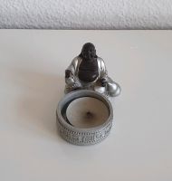 Buddha Kerzenständer Teelichthalter grau Düsseldorf - Benrath Vorschau