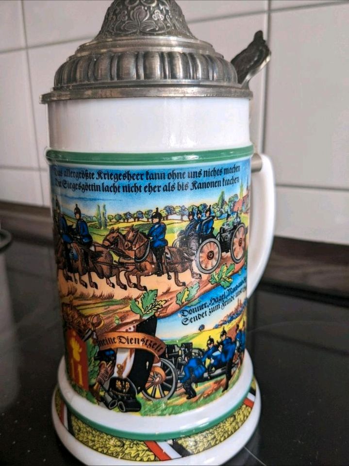 Original BMF Bierseidel Reservisten Bierkrug Humpen in Düren