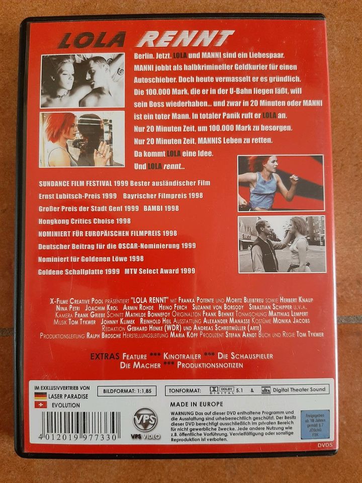 DVD, Lola rennt in Harthausen
