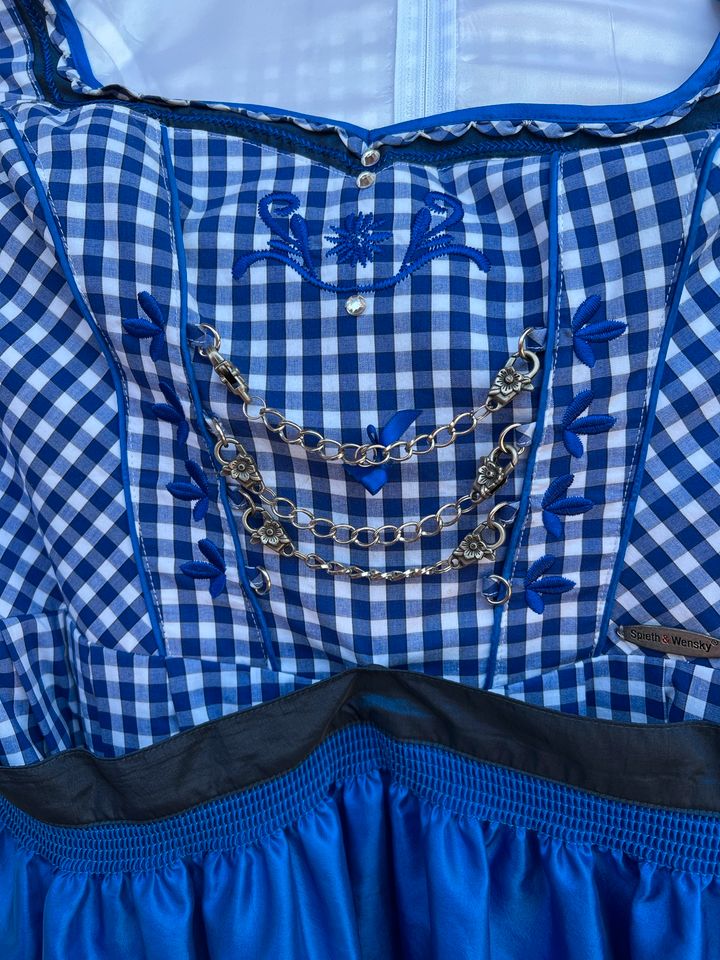 Spieth & Wensky Dirndl blau Gr.44 in Nienhagen