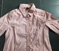 Bluse, "Zara Kids", Größe 110, weiß-rot gestreift Marburg - Wehrda Vorschau