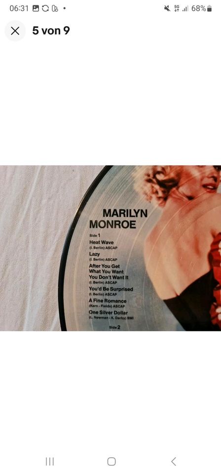 Marilyn Mondro, LP, Foto LP - Schallplatte, Rarität in Berlin