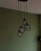 Deckenlampe, 4 Glühbirnen, Bronze/schwarz Sachsen-Anhalt - Halle Vorschau