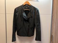ONLY Damen Lederjacke | Anthrazit | Größe 40 Sachsen - Bad Dueben Vorschau