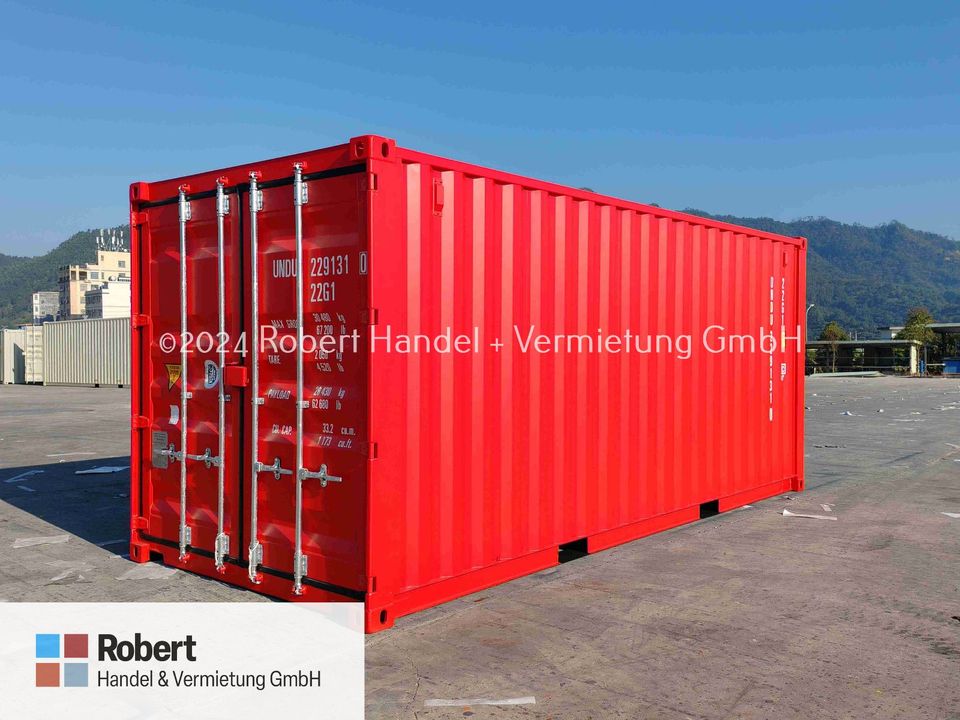 NEU 20 Fuß Lagercontainer, Seecontainer, Container; Baucontainer, Materialcontainer in Centrum