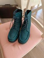 Wolky Gr. 40 NEU Leder Petrol  Stiefeletten Halbschuhe Niedersachsen - Jever Vorschau