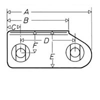 Federschuh für Zuggabel E3 70mm rechts - D26/22 Kr. Altötting - Kastl Vorschau