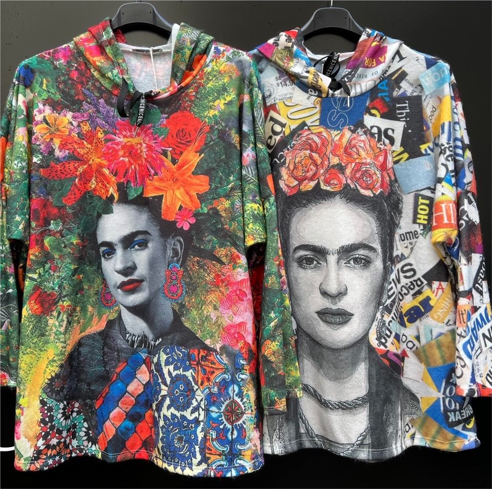 Neu Damen Kahlo Pullover mit Kapuze s m l xl xxl Frida motiv bild in Mainz