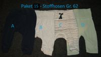 Kleiderpaket 15 - Hosen Gr. 62 Hessen - Rödermark Vorschau