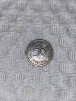 50 Pfennig 1949 J Bank deutscher Länder Mark Saarland - Lebach Vorschau