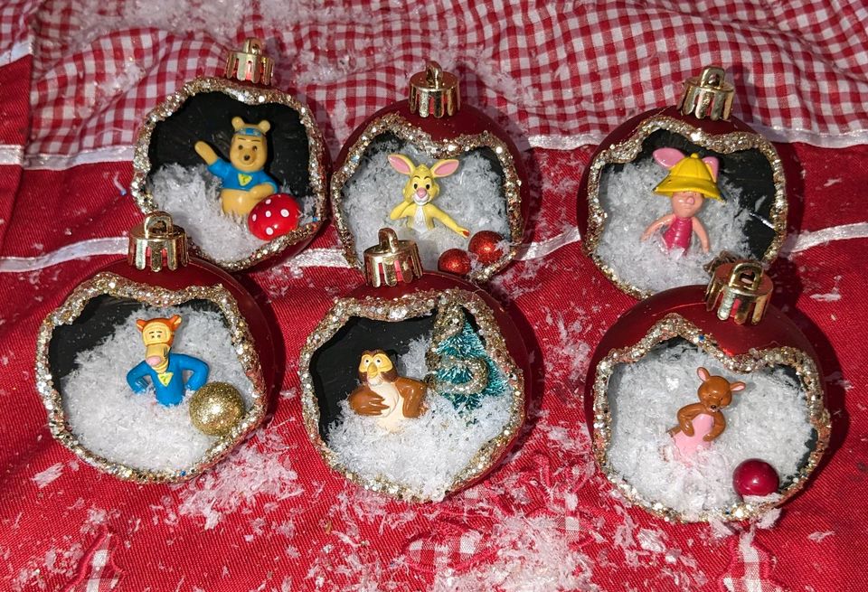 Weihnachtskugeln mit Disney Figuren,neu, Weihnachten in Rosenbach