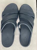 Crocs Pantolette, blau, NEU, ungetragen Münster (Westfalen) - Hiltrup Vorschau