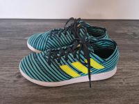 Toller Zustand! Adidas Turnschuhe - Gr. 36 2/3 - türkis/gelb Hessen - Naumburg  Vorschau