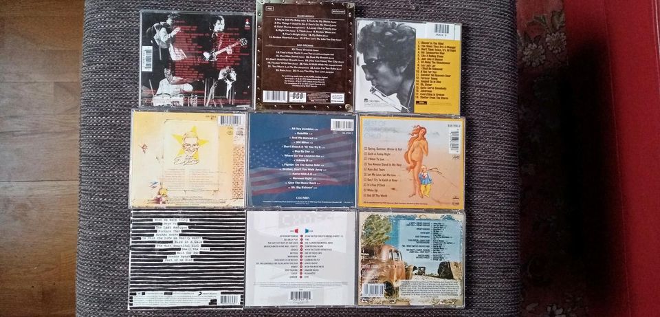 10 CDs pink Floyd, Bob Dylan, doors, Ike Turner in Isenbüttel
