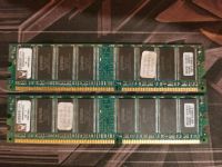 Kingston DDR RAM 2x512MB PC400 MEMORY Sachsen - Müglitz Vorschau