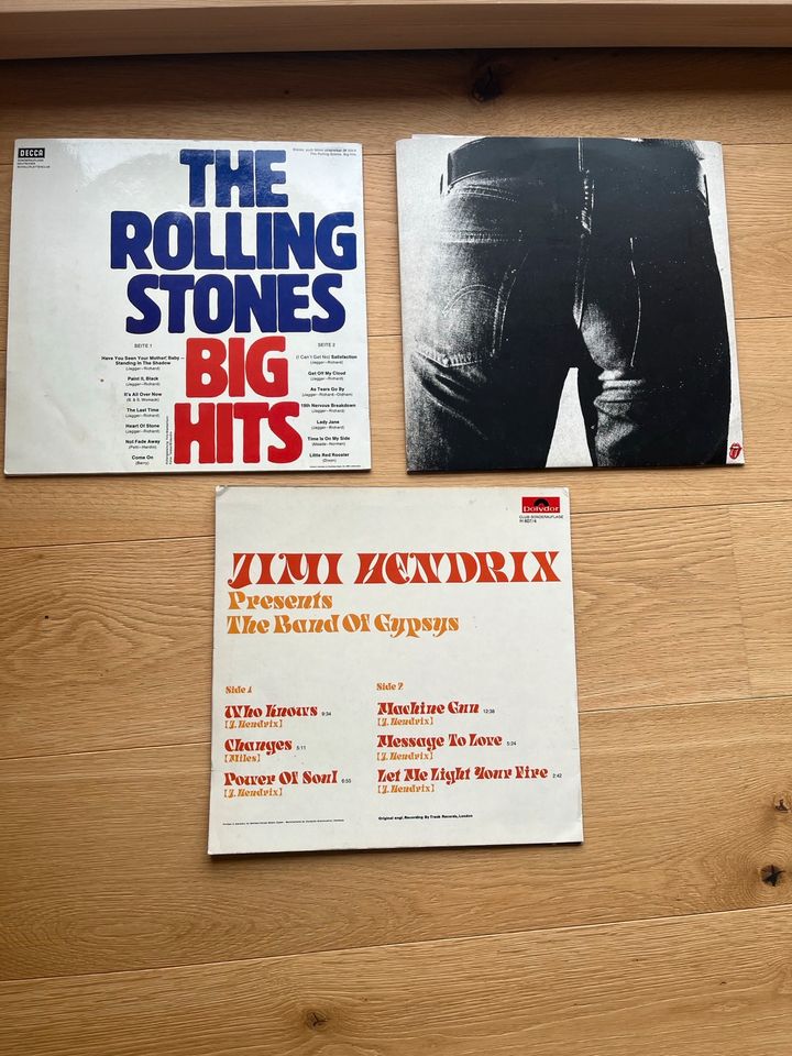 Schallplatten Rolling Stones, Jimi Hendrix in Röhrnbach